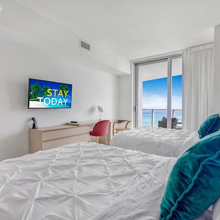 Seashore Resort - 2 Bedroom Right On The Beach Direct Ocean-View With Amenities On The Rooftop Χόλιγουντ Εξωτερικό φωτογραφία