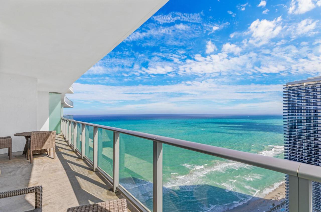 Seashore Resort - 2 Bedroom Right On The Beach Direct Ocean-View With Amenities On The Rooftop Χόλιγουντ Εξωτερικό φωτογραφία