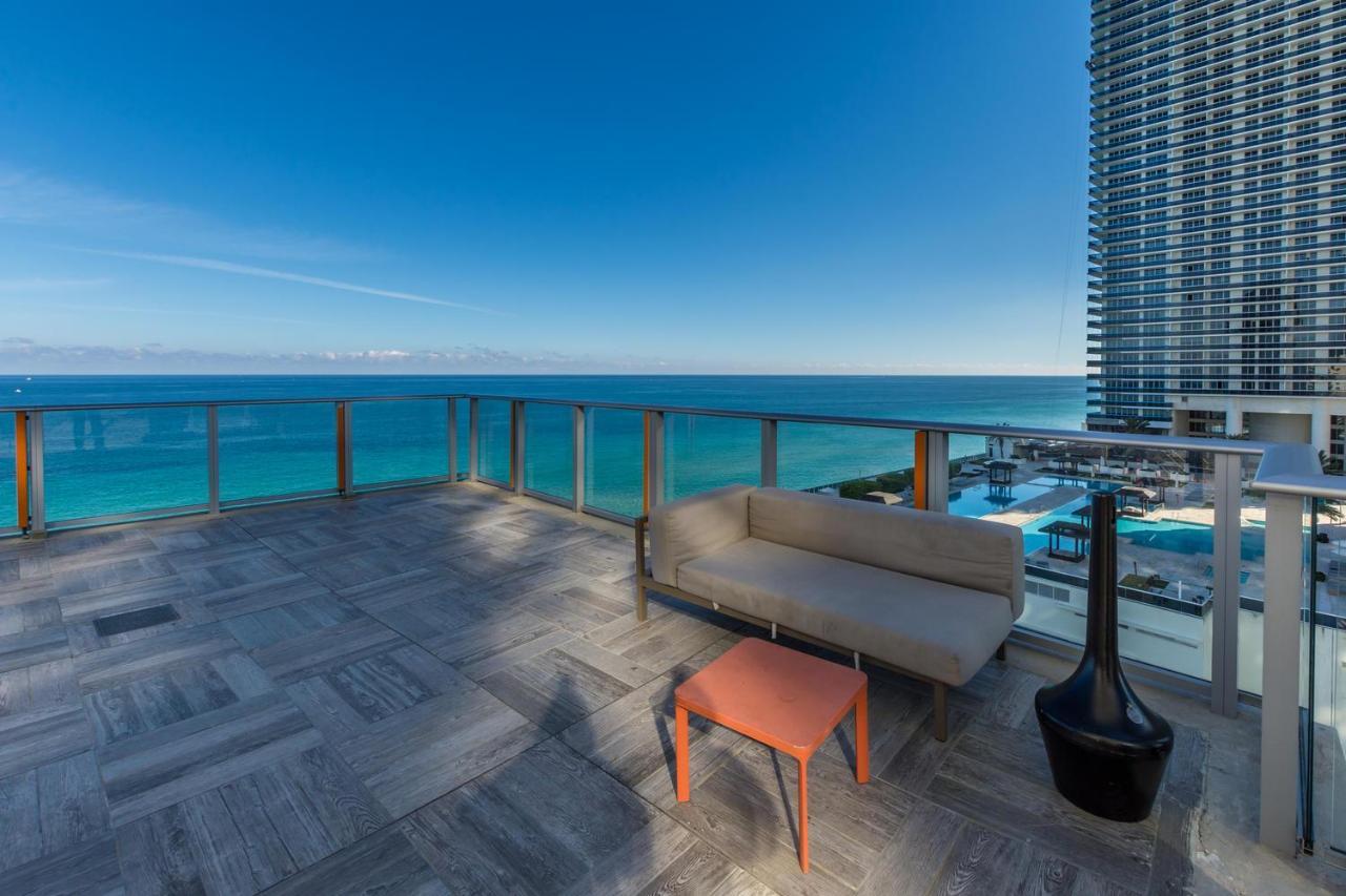 Seashore Resort - 2 Bedroom Right On The Beach Direct Ocean-View With Amenities On The Rooftop Χόλιγουντ Εξωτερικό φωτογραφία